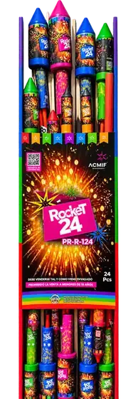 Rocket 24, 24 cohetes de colores
