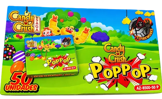 Candy Crush Pop Pop, 50 unidades