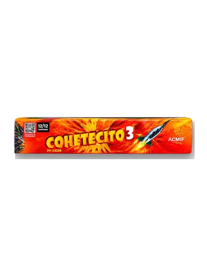 Cohetecillo doble explosión