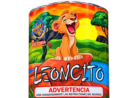 Torta Leoncito pequeña 19 tiros