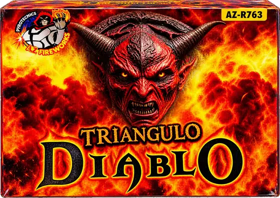 Triángulo con pólvora x100 unidades